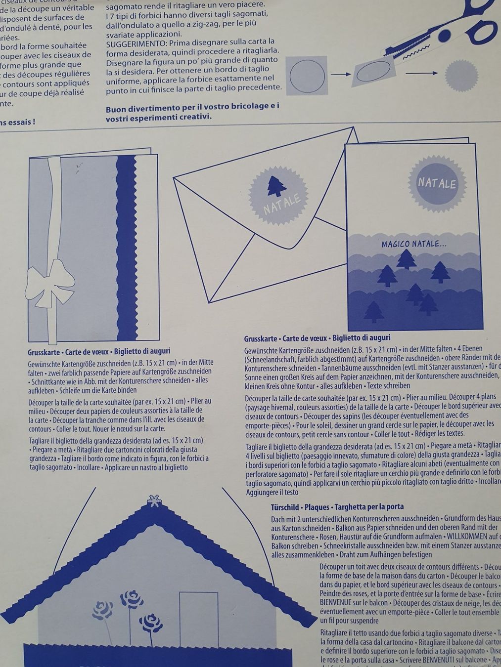 Kit bricolage: Konturen - Scheren Set, Bastel Schere – Usato da Staffelbach venduto da anit77 2