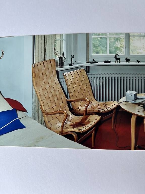 Sessel: BRUNO MATHSSON LEATHER LOUNGE CHAIR MODEL EVA – Gebraucht aus Zollikon von ann_wmb2