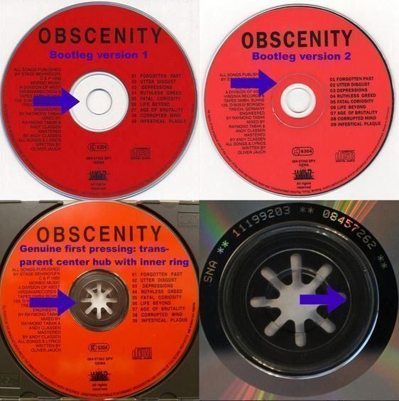 CD: Obscenity - Suffocated...(Sehr rar!) – Usato da St-Cergue venduto da VeganWarrior 2
