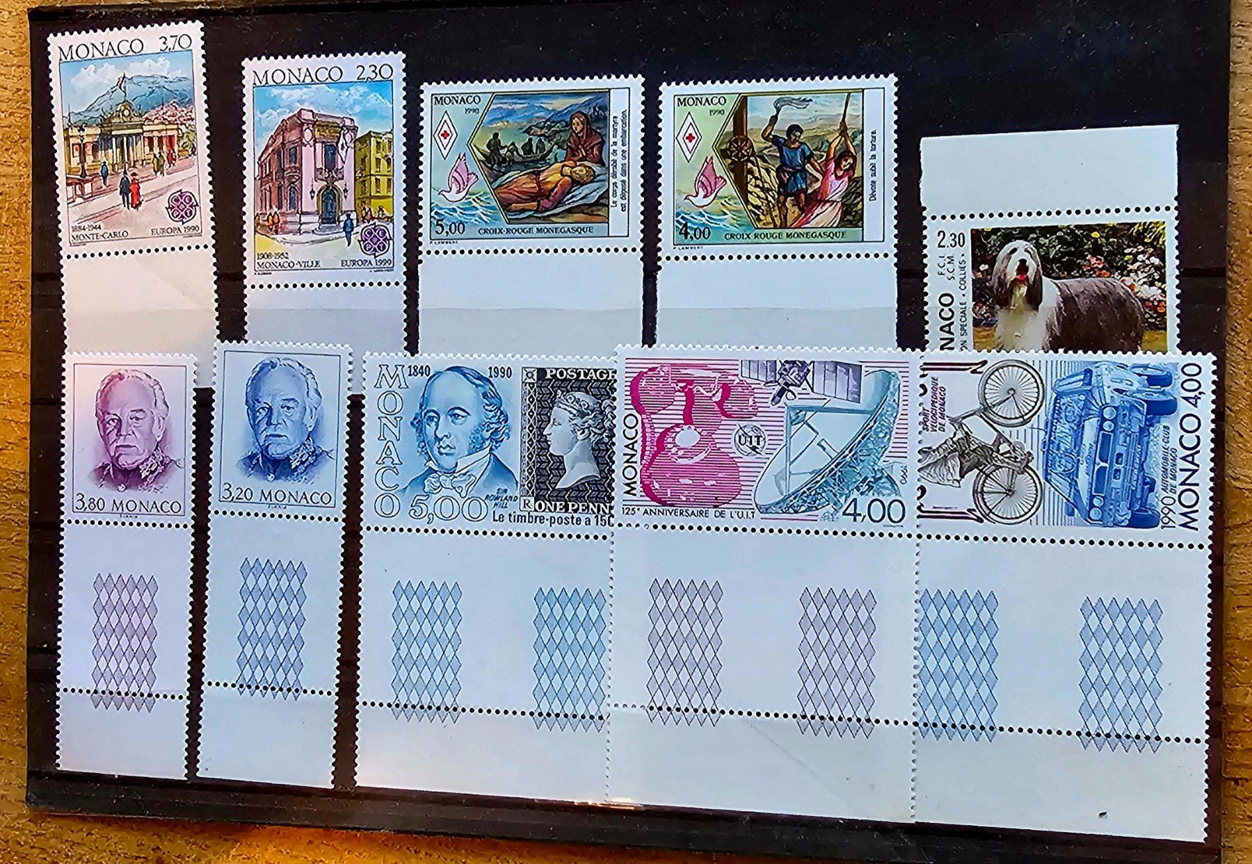 Tutti i francobolli: MONACO timbres neufs ** ~1990 – Nuovo (secondo la descrizione) da Les Valettes venduto da Nuba1