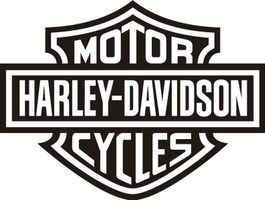 Harley Davidson Aufkleber Gross Formatt