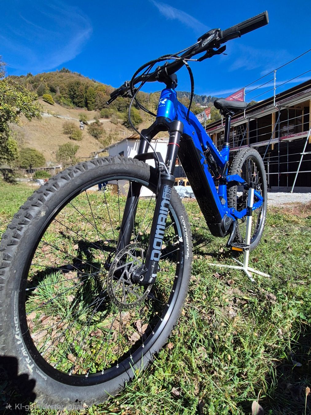 Biciclette: Raymon E-Mountainbike - Blau – Usato da Grüsch venduto da Garschina 1