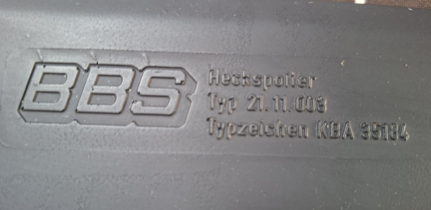 BMW Sonstiges Fahrzeugzubehör: BMW E12  Heckspoiler org.BMW neu  – Neu und originalverpackt aus Aadorf von classicpower02 1