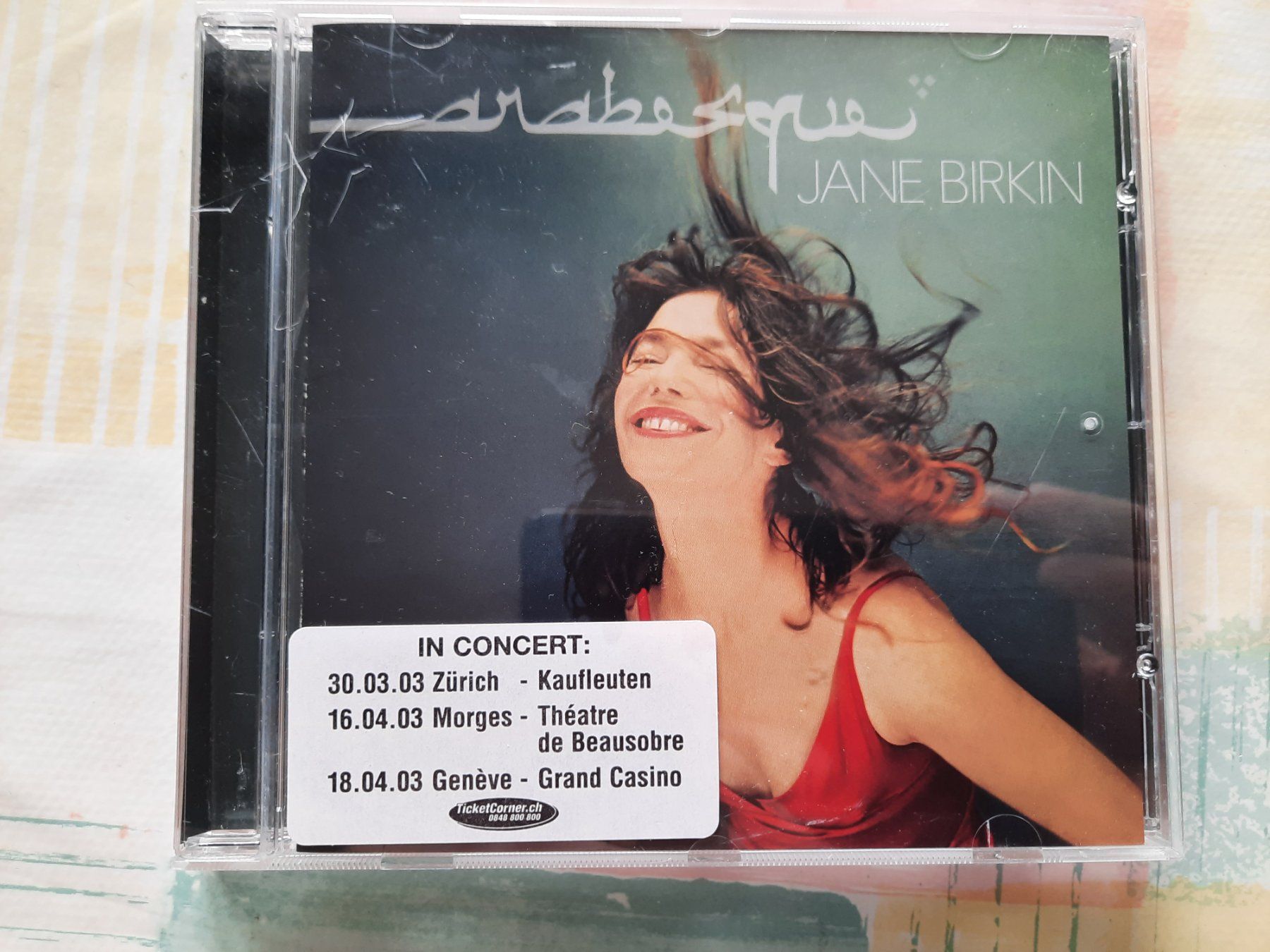 CD: Cd Jane Birkin - Arabesque – Usato da Pully venduto da bro_n52j