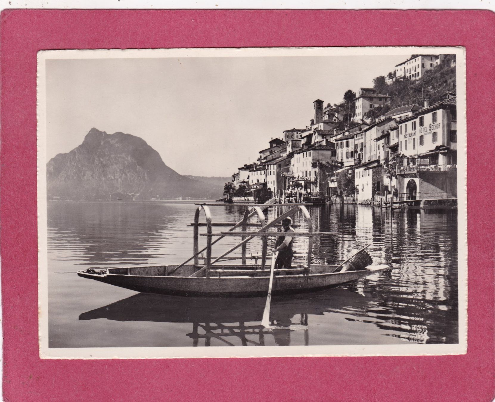 Ansichtskarten: Gandria Lago di Lugano – Gebraucht aus Herisau von Lisegrat2008