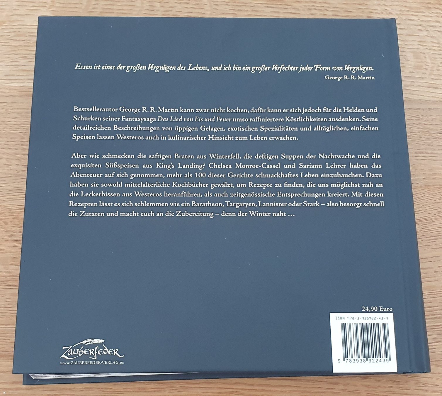 Libri: Game of Thrones - Das offizielle Kochbuch – Nuovo (secondo la descrizione) da Zofingen venduto da Sammelsurium92 1