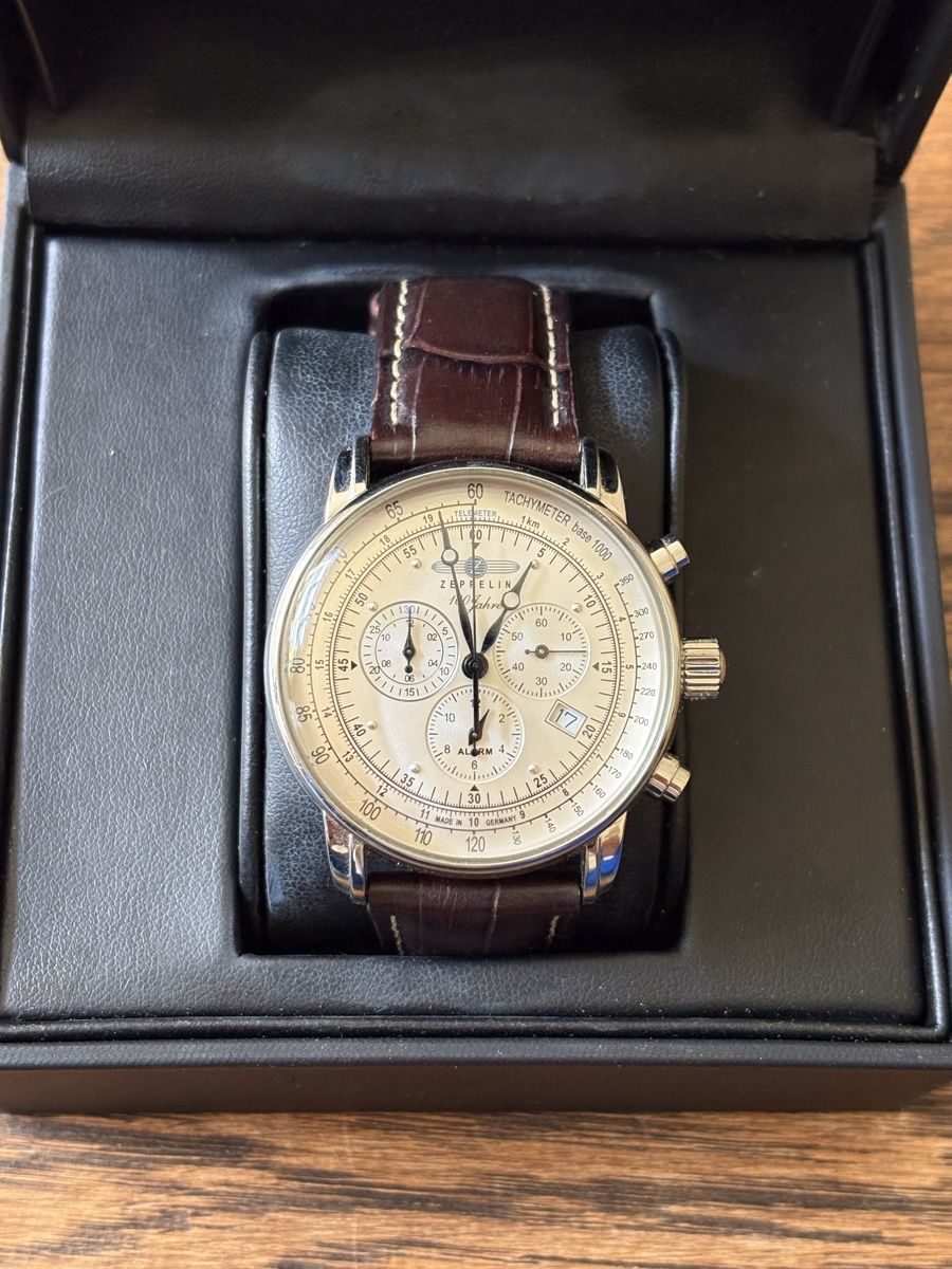 Zeppelin Orologi: Zeppelin Chronograph Uhr 100 Jahre – Usato da Basel venduto da ewa_wh8j 2