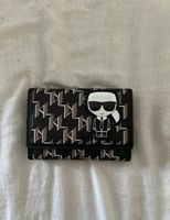 Portefeuille Karl Lagerfeld noir logo KL comme neuf