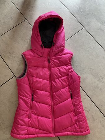 Weste H&M Sport pink mit Kapuze Grösse 40 guter Zustand