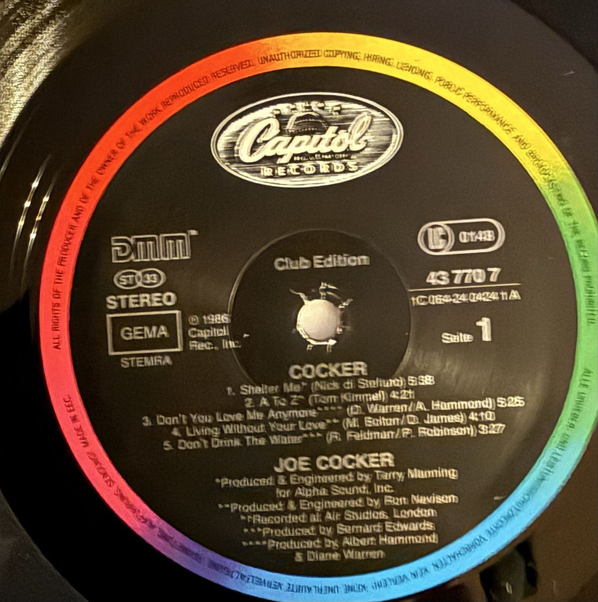 Dischi in vinile: Joe Cocker - LP - Cocker - Schallplatte – Usato da Goldach venduto da Messerguru 5