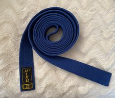 Karate Gürtel HIKU 340 cm blau