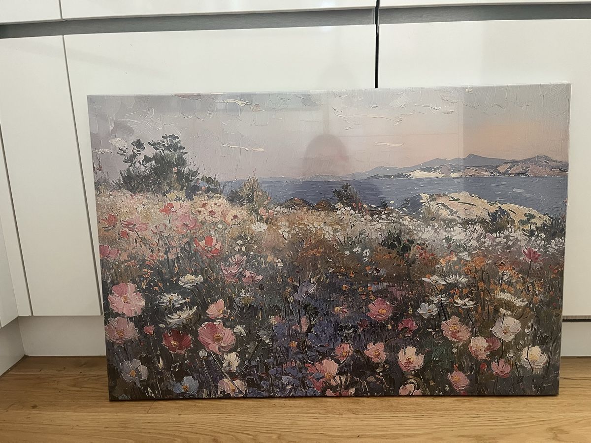 Foto & Immagini: Leinwand Wildblumen Pastell Impressionismus – Nuovo e nell'imballaggio originale da Winterthur venduto da sal_7b9t 2