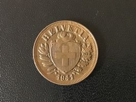 Schweiz 2 Rappen 1941