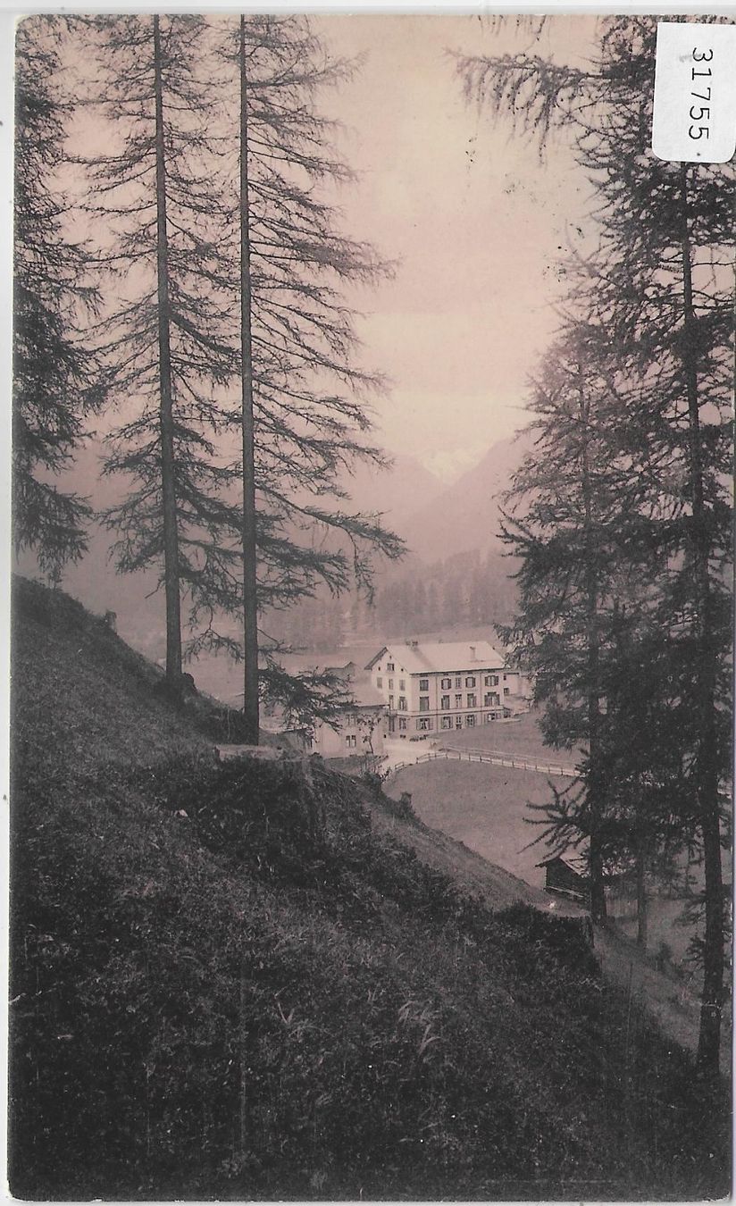 Ansichtskarten: Frauenkirch - Hotel Post – Gebraucht aus Ettingen von Kartenplanet