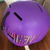 Salomon GROM Junior - Kids' Helmet Kid M (53-56) Purple Mat