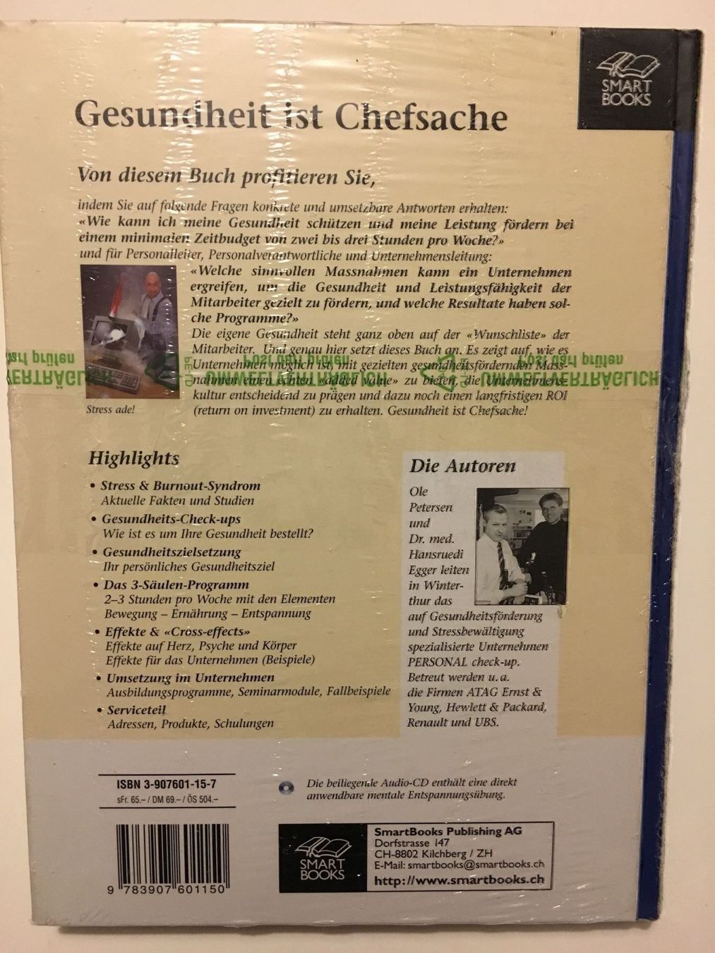 Bücher: Petersen/Egger Gesundheit ist Chefsache – Neu und originalverpackt aus Aarau von R-O-G-E-R 1