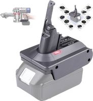 Makita Akku Adapter für Dyson V8 Staubsauger 18V Konverter