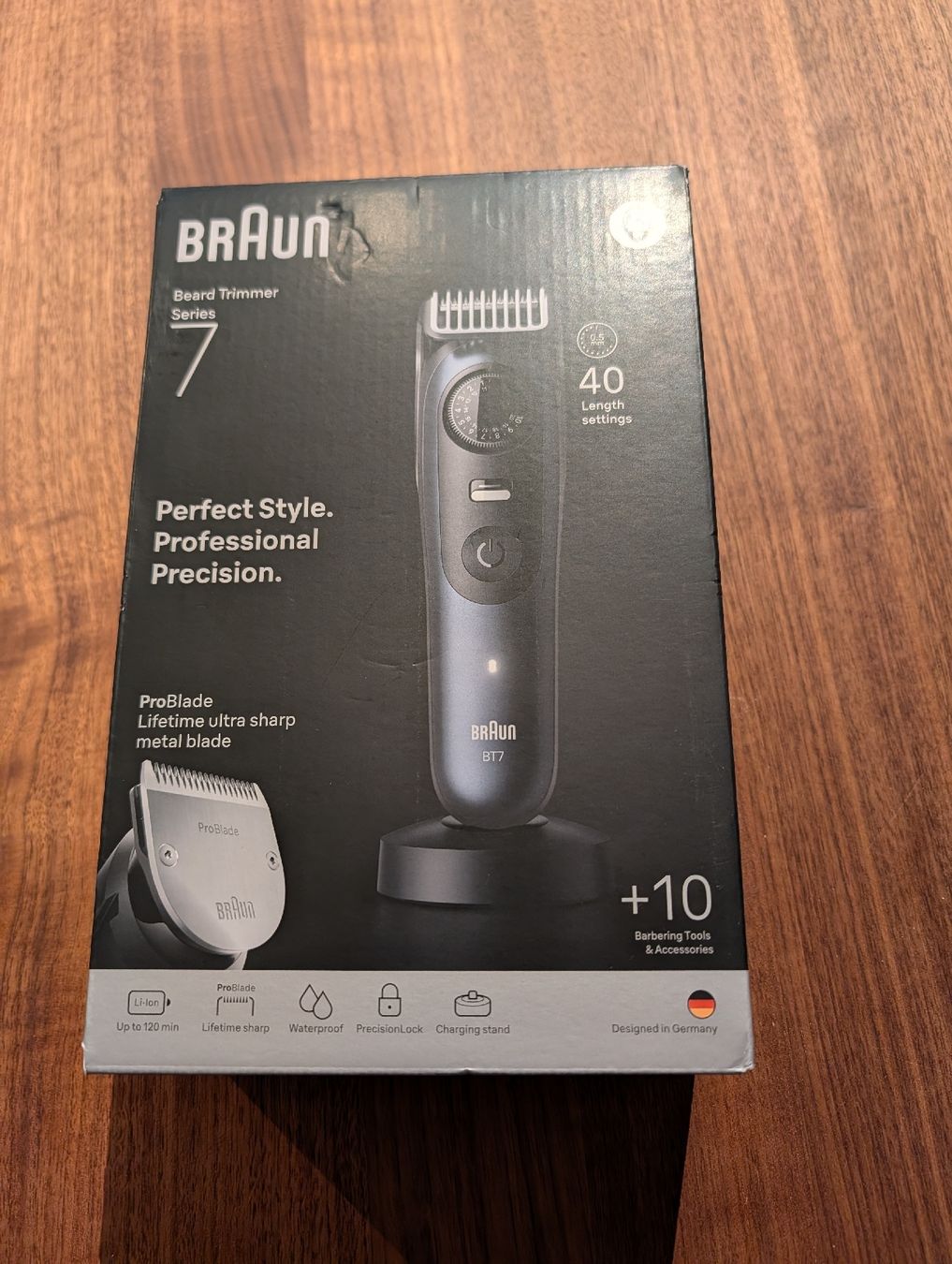 Braun Rasierapparate & Rasierklingen: Braun Barttrimmer Series 7 neu – Neu und originalverpackt aus Ueberstorf von coenel