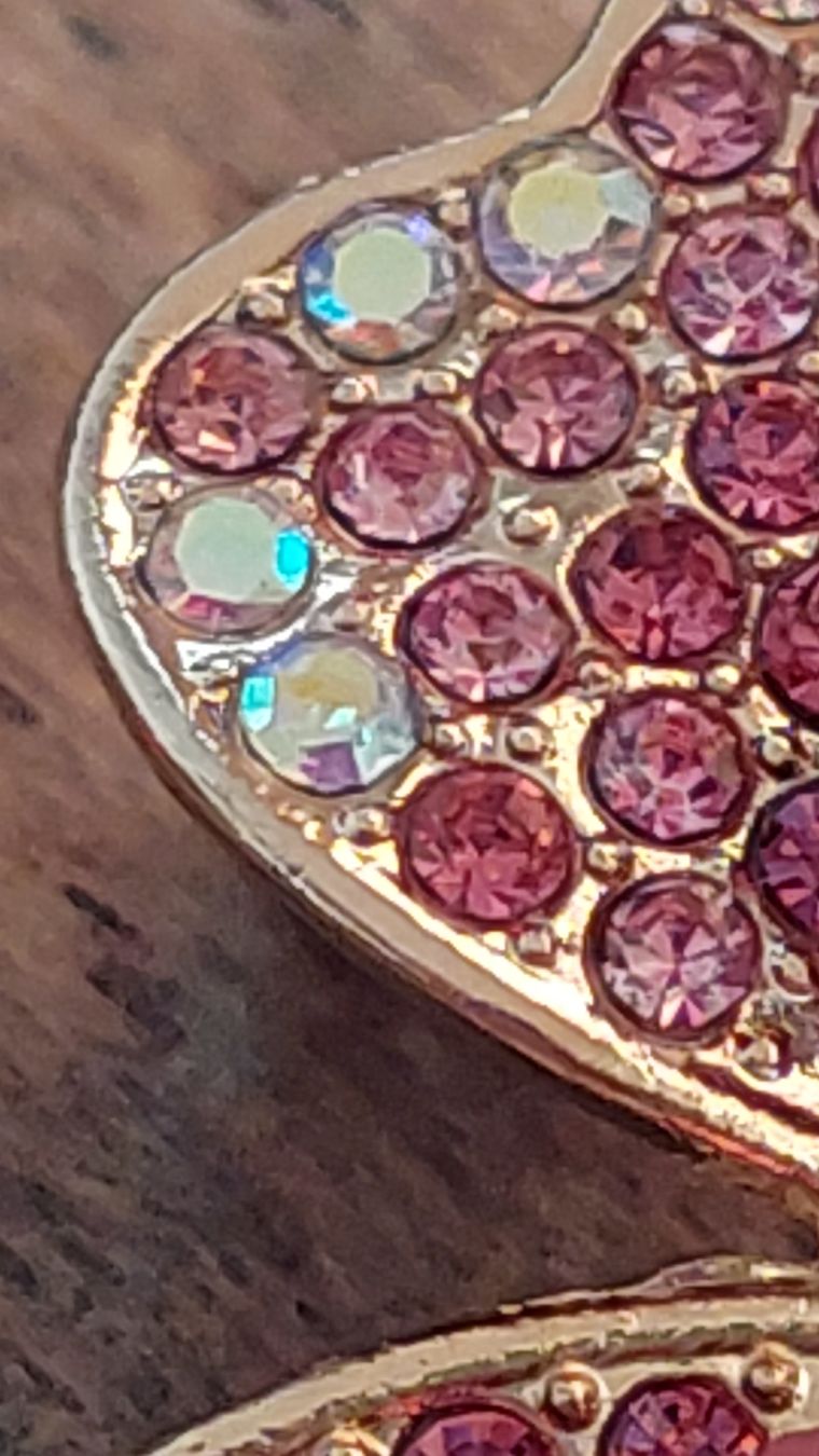 Spille & Fermagli: Brosche Kleeblatt rosa pinke Strass – Nuovo (secondo la descrizione) da Oberwil BL venduto da Hunajakakku 5