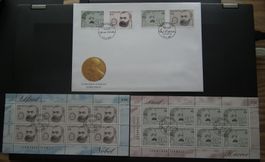 Schweden Schweiz 1997 Nobel/Karrer  Bögli und Ersttag Brief