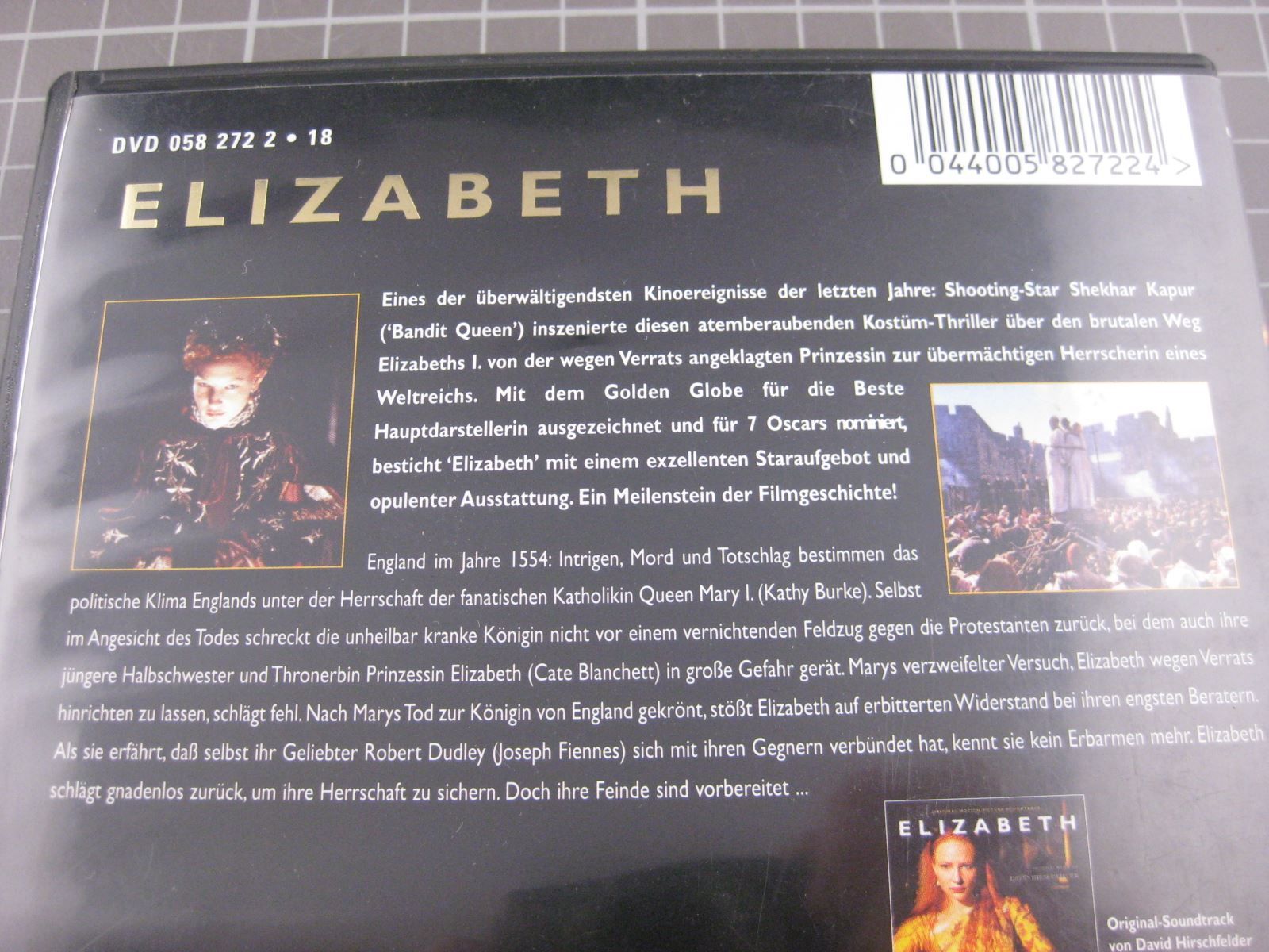 Tous les DVDs: DVD Elizabeth – D'occasion à Malters par Marosko 1