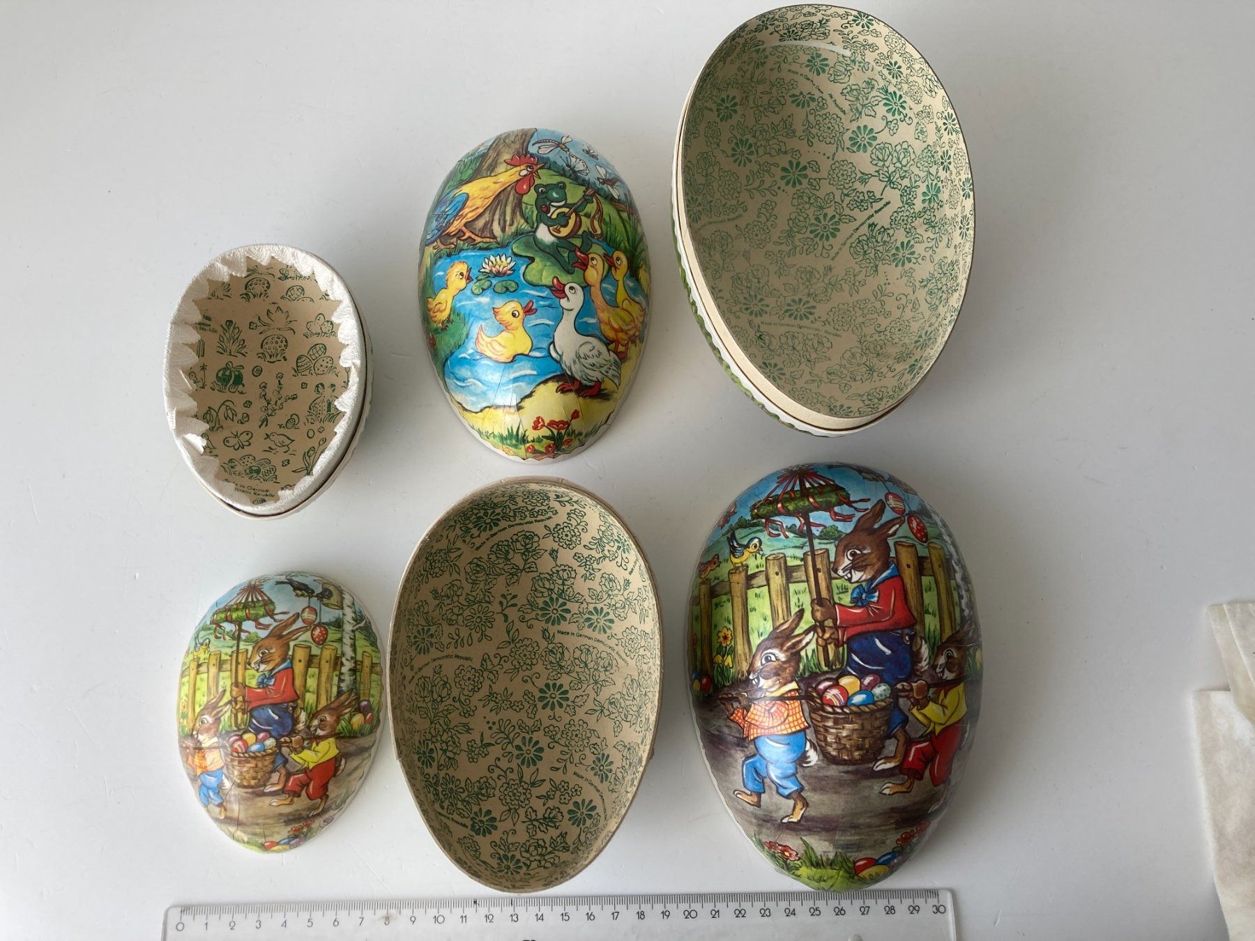 Tutte le decorazioni: Alte Ostereier aus Karton – Usato da Zwingen venduto da moje1 5