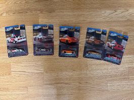 Hot Wheels 2026 Audi Set Silver Series