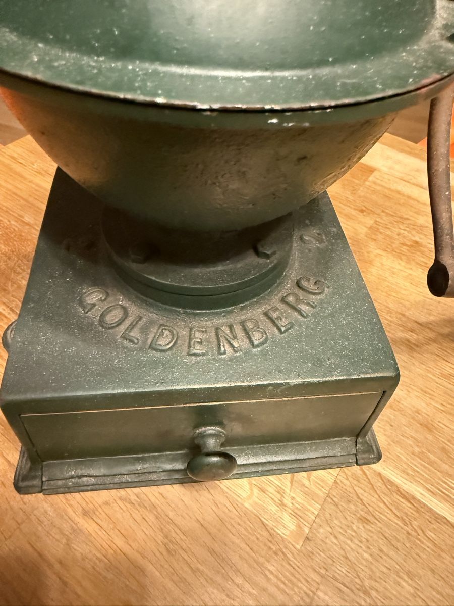 Elettrodomestici da cucina: Antike Goldenberg Mühle Kaffemühle – Usato da Goldach venduto da Messerguru 1