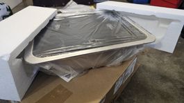 DOMETIC ECKIGE SPÜLE MIT GLASABDECKUNG CE-99 B410