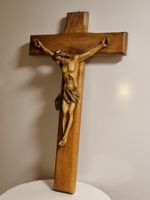 Altes Kruzifix Holz Jesus Christus ca. 50 cm