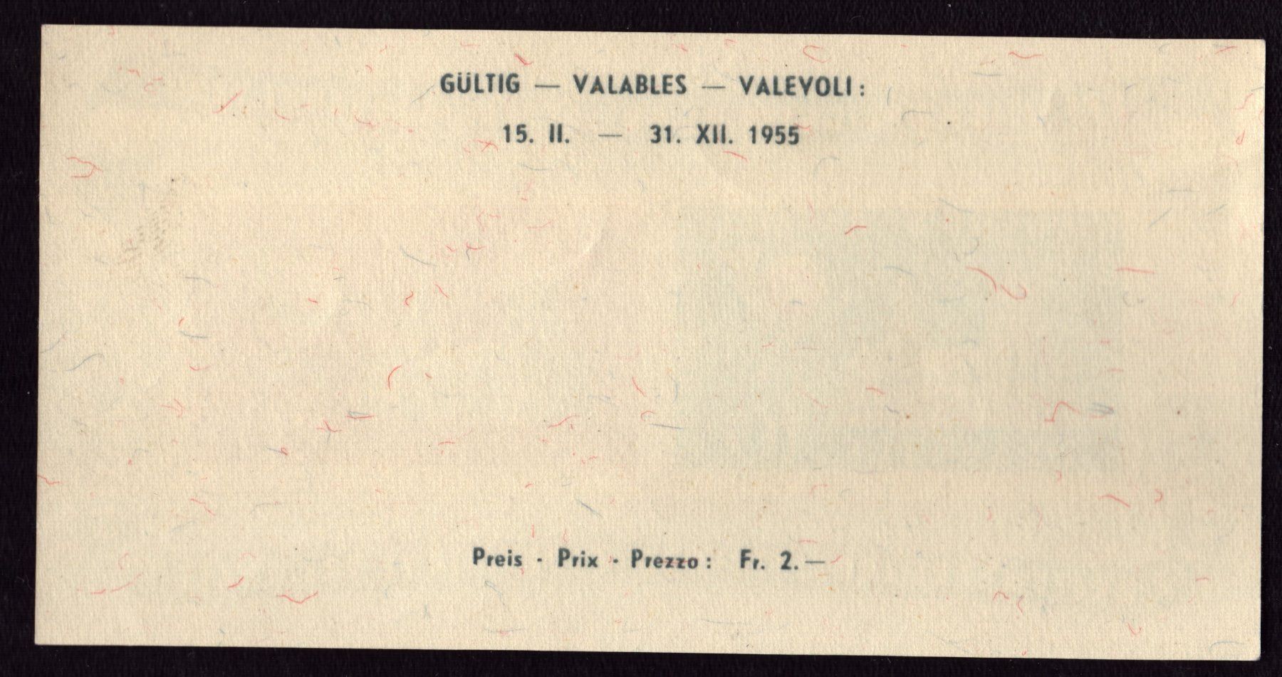 Tutti i francobolli: W35 1955 bloc neuf ** – Usato da Delémont venduto da Silte 1
