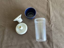 Zuckerdose, Zuckerbehälter, Tupperware, 4-teilig, 3.5 dl