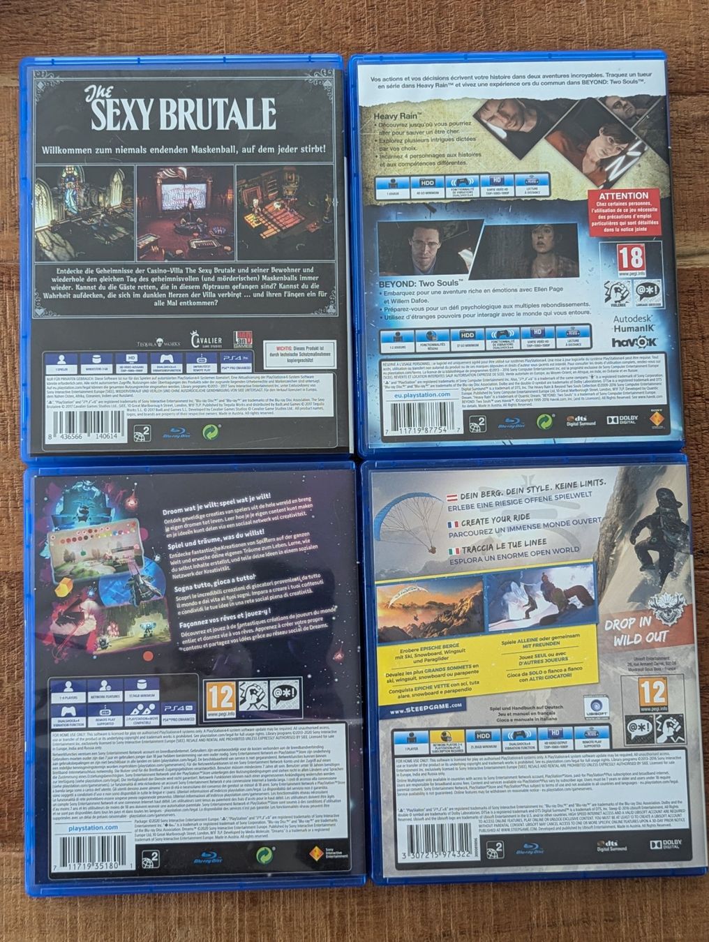Sony Giochi: Playstation 4 - 4 x Game Bundle Set – Nuovo (secondo la descrizione) da Niederrohrdorf venduto da _Mr.NiceGuy_ 1