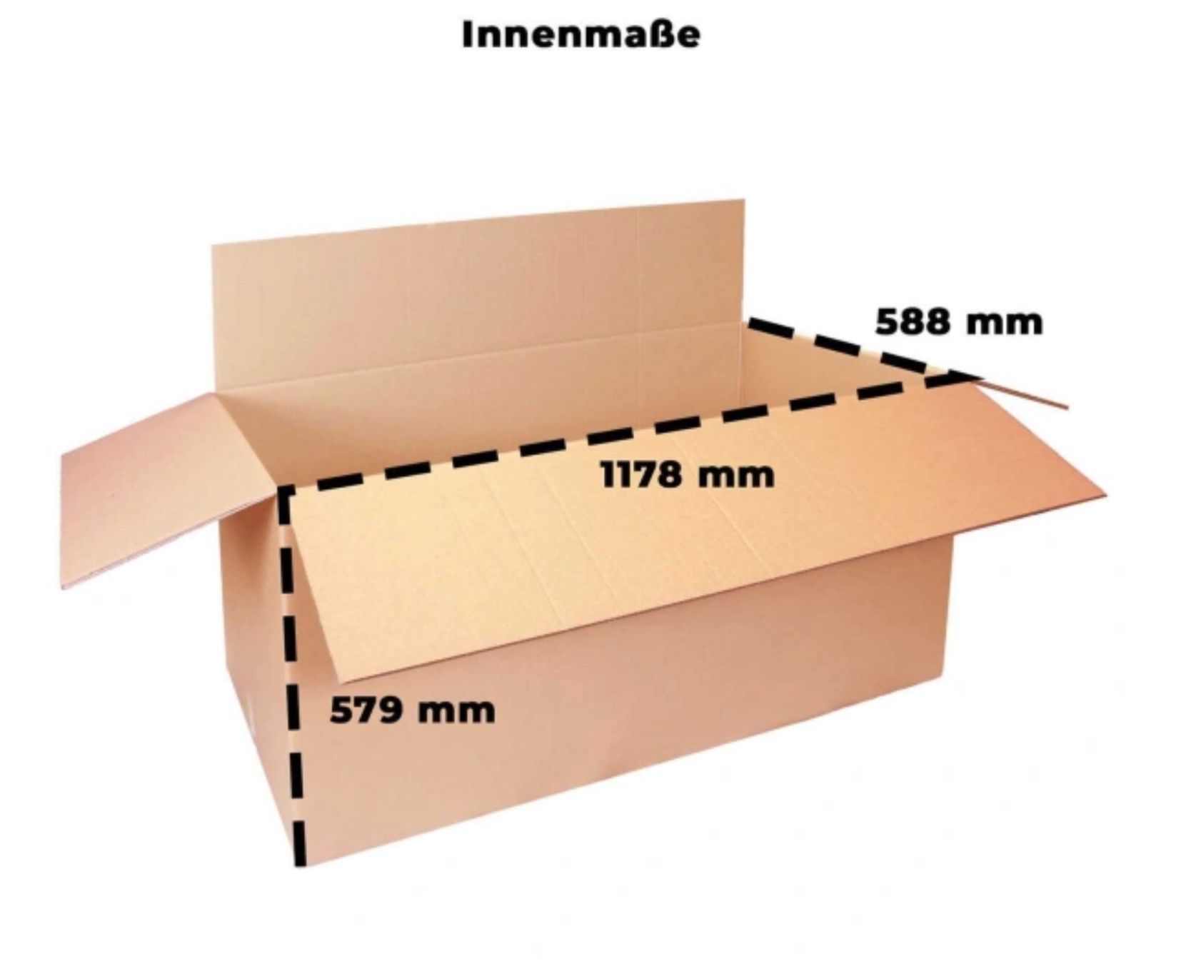 Cartoni: 1000x600x600 Versandkarton 100x60x60 Maximalmaß POST/DHL – Nuovo e nell'imballaggio originale da Bülach venduto da StoreInShop.com