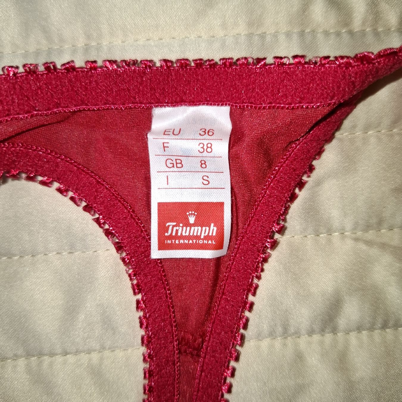 Triumph Altra biancheria intima: Set Damen Slips/String Grösse S, Sommer Kollektion! Neu – Nuovo e nell'imballaggio originale da Emmen venduto da Tigerlady 3