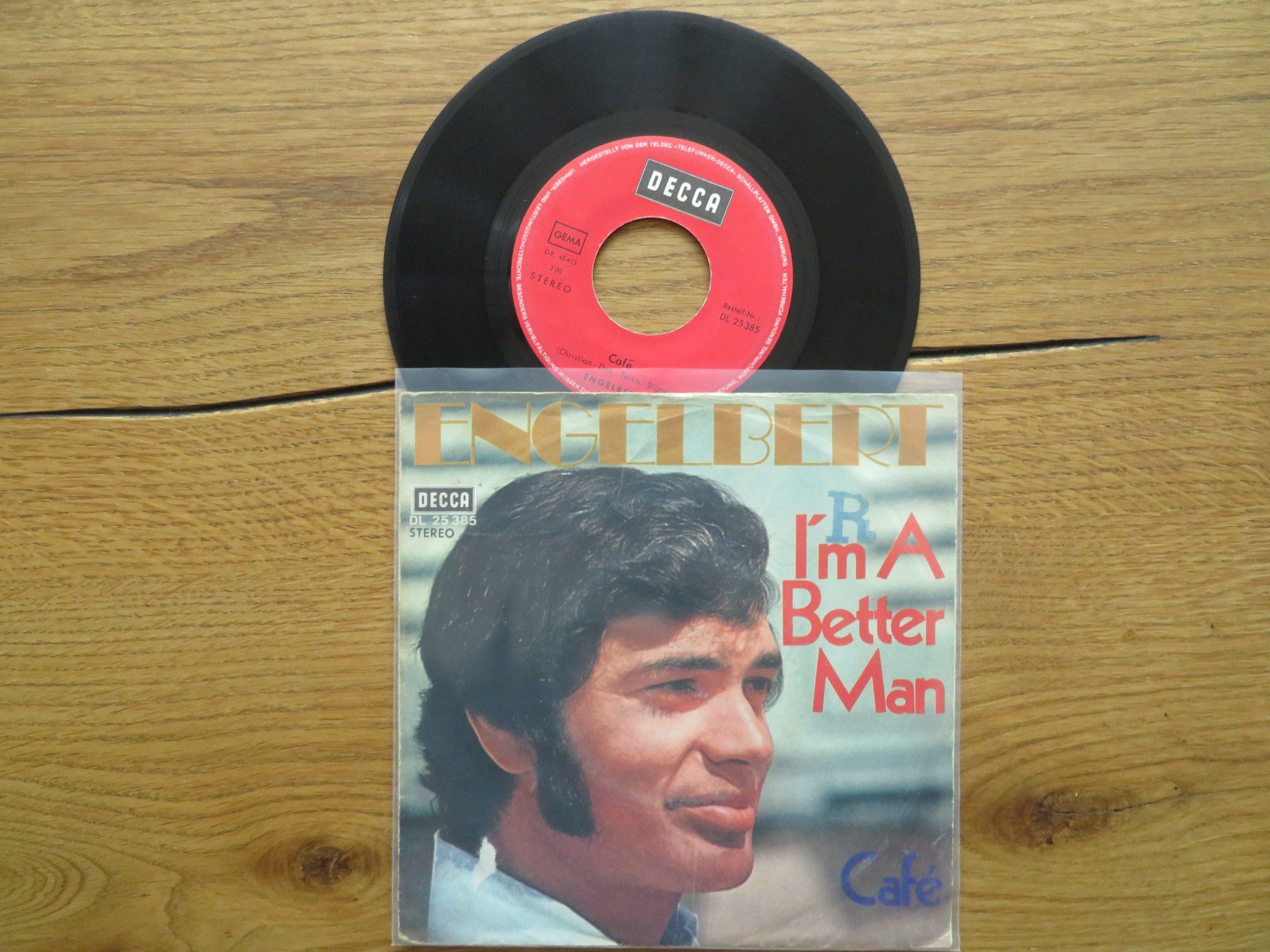 Schallplatten: Englebert I'm A Better Man Single – Neu (gemäss Beschreibung) aus Zürich von max_cp5f