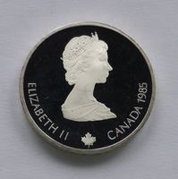 1oz Feinsilber -  CANADA, 20 Dollar 1986/87 - ELISABETH II