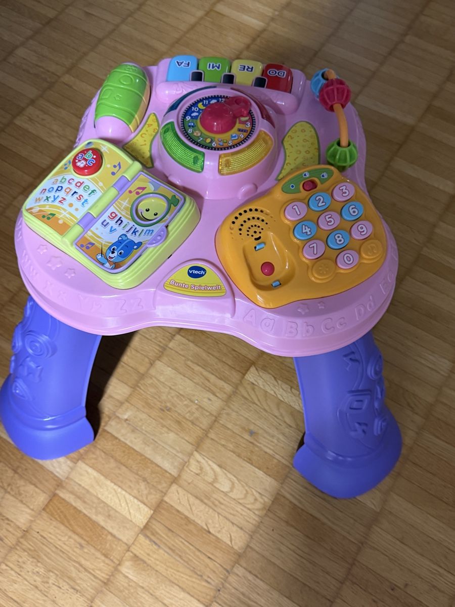 Vtech Giocattoli: VTech lern-Tisch, rosa, ab 6+ Monaten – Usato da Wettingen venduto da Joelds98 1
