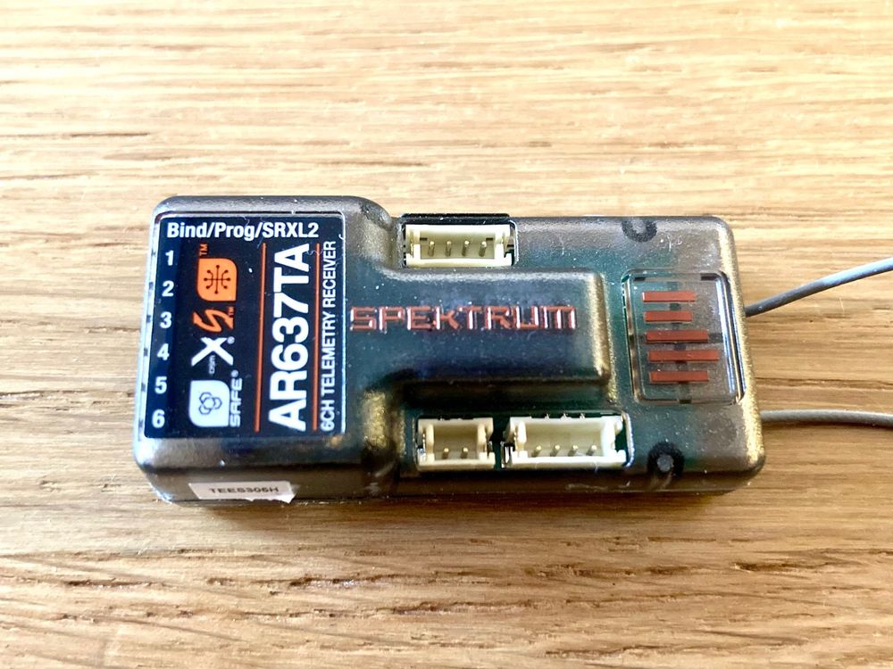 Spektrum AR637TA 6 Channel SAFE AS3X Recepteur Telemetrie Kaufen