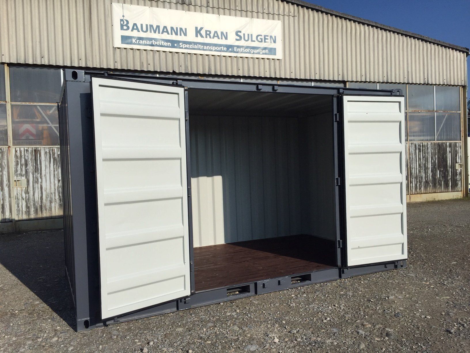 Contenitori edile: 15' Lagercontainer Open Side – Nuovo (secondo la descrizione) da Kradolf venduto da BKSAG 7