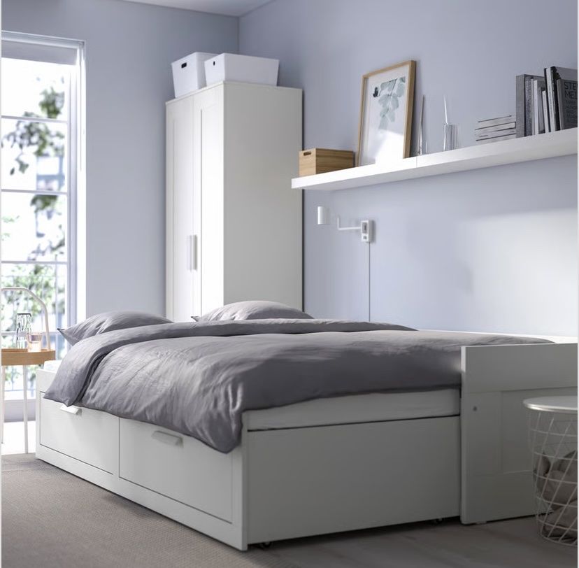 Ikea Letti: Ikea Brimnes Ausziehbett – Usato da Nussbaumen AG venduto da Elee2506 2