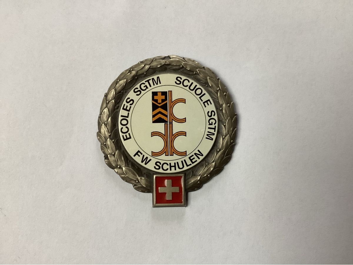 Schweizer Armee Placchette & Badge: Beret Emblem – Usato da niederurnen venduto da Hagugelmann