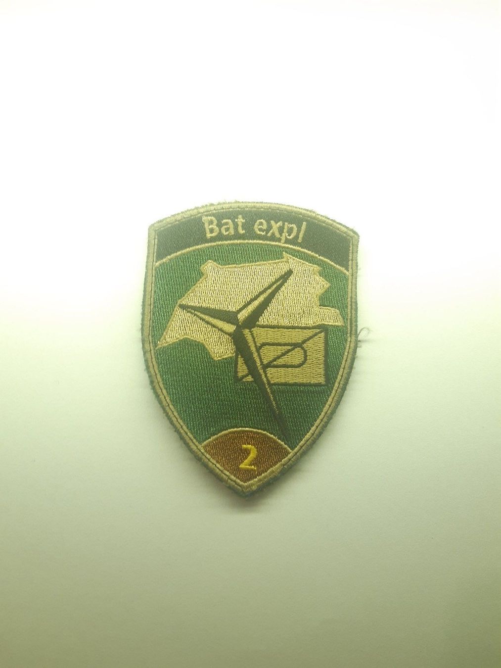 Schweizer Armee Placchette & Badge: BADGE ECUSSON MILITAIRE SUISSE BAT EXPL 2 – Nuovo (secondo la descrizione) da Domdidier venduto da baumeyer-seb