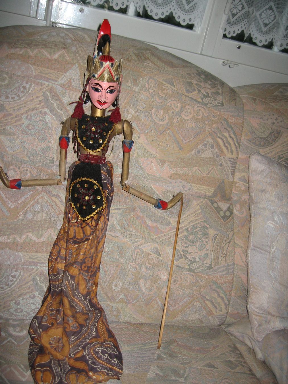 Bambole: Wayang Golek Stabpuppe aus Bali – Usato da Thun venduto da ade_h6qs 3