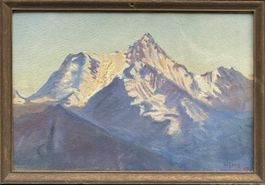 Weisshorn, W Lanz 1914, Vallese