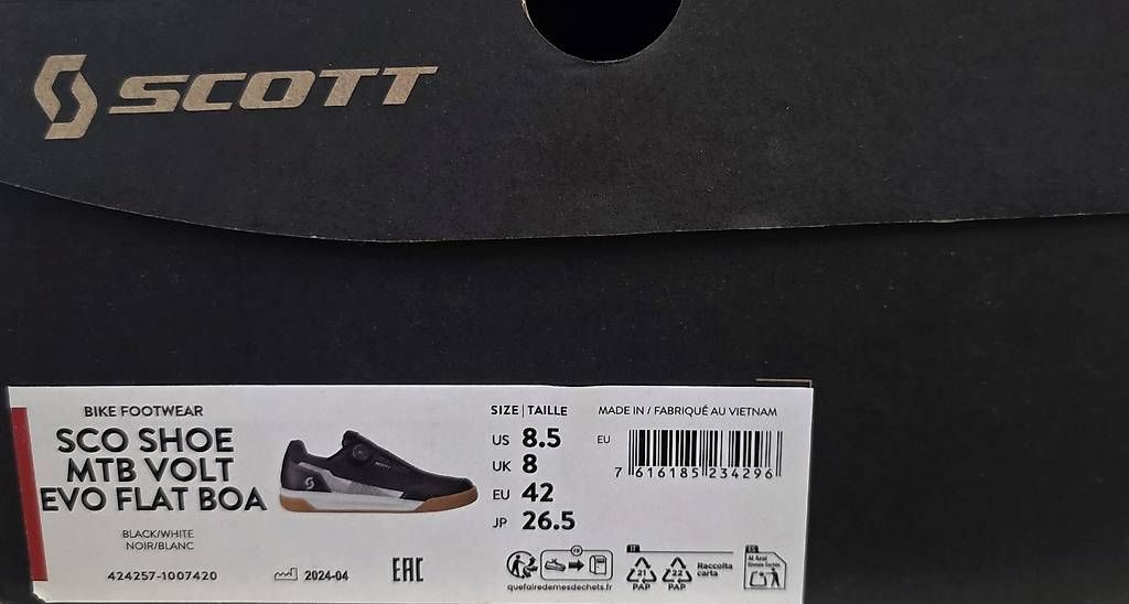 Scott Scarpe da uomo: Chaussures NEUVES Velo Scott NTB Volt, 42 – Nuovo e nell'imballaggio originale da Sugiez venduto da factorysportoutlet 5