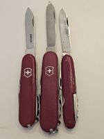 3x Sackmesser Victorinox Offizier Suisse gut erhalten 