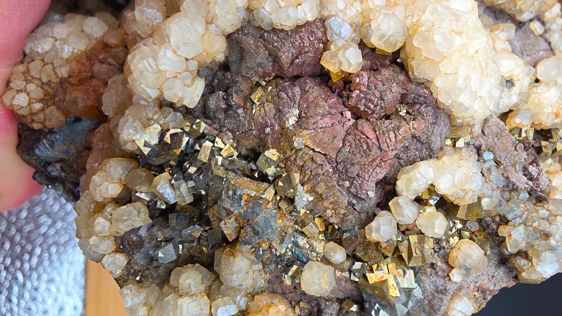 Mineralien & Heilsteine: Calcite, Pyrrhotite, Arsenopyrite & Pyrite Trepča 2.6 Kg – Gebraucht aus Figino von panshop 2