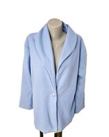 Mantel / Umhang / Cape - Oversize Gr. M blau