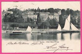 Ouchy Hôtel Beau Rivage gel 1903